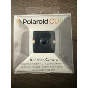 Polaroid Cube HD Action Camera 1080p Black Magnetic Cam NWOT